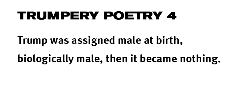 trumpery poetry