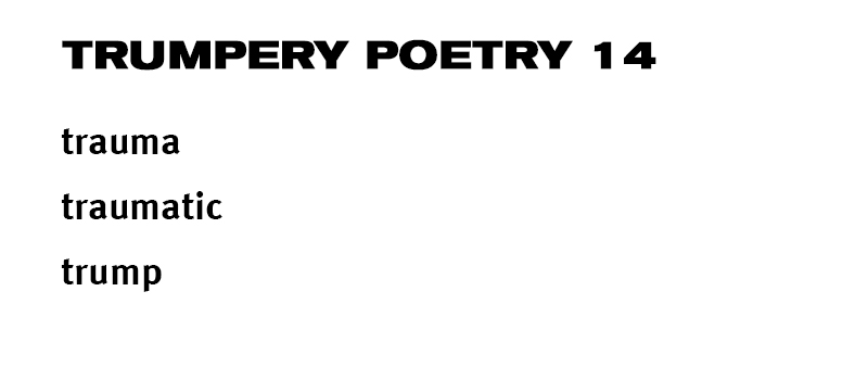 trumpery poetry